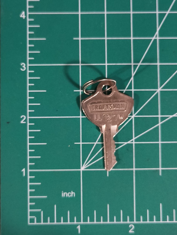 Vintage Craftsman Key LL127W