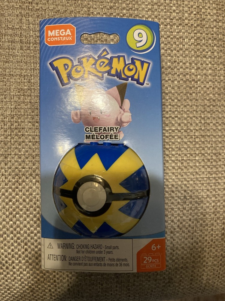 Pokemon Series 9 Clefairy Melofee Mega Construction