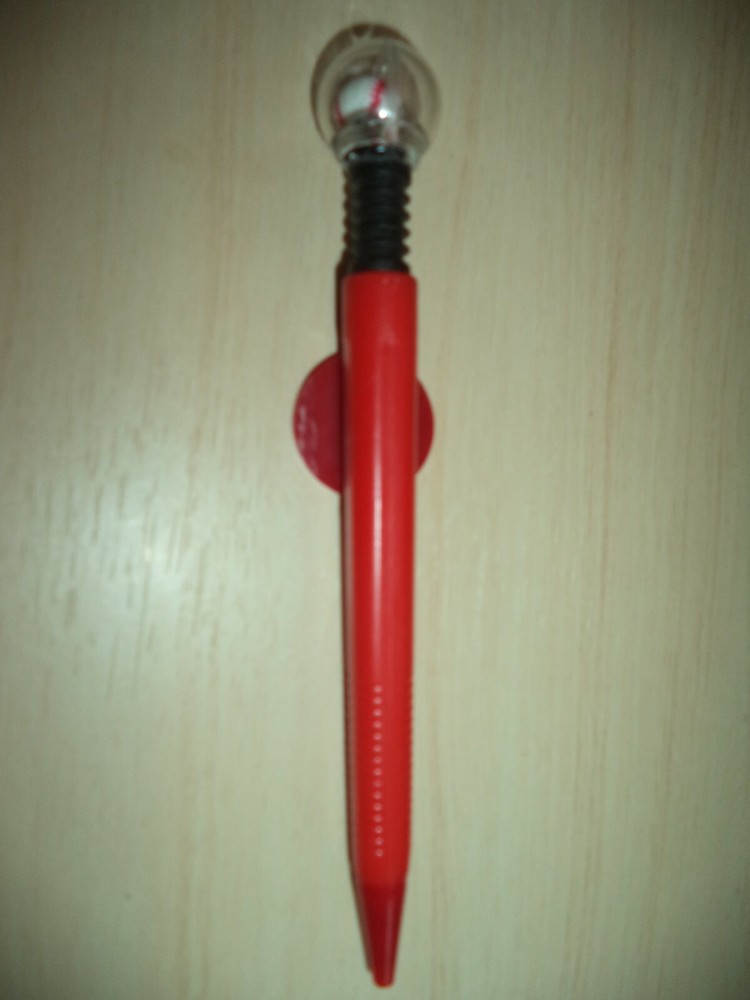 Provident Bank Baseball Bubble Top Pen