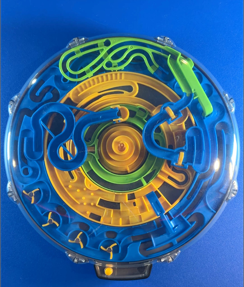 Perplexus Revolution Runner Spin Master Motorized Perpetual Motion 3D Maze Game