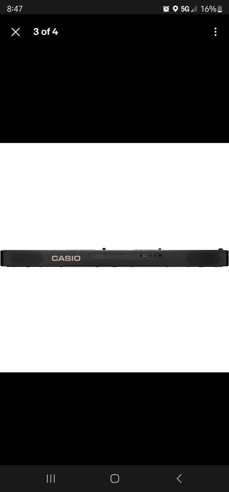 Casio CDP-S360 Compact Digital Piano Black