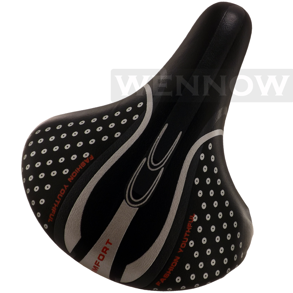 New Design Bicycle Saddle Extra Large Soft Comfortable Wide Large SPRING Seat