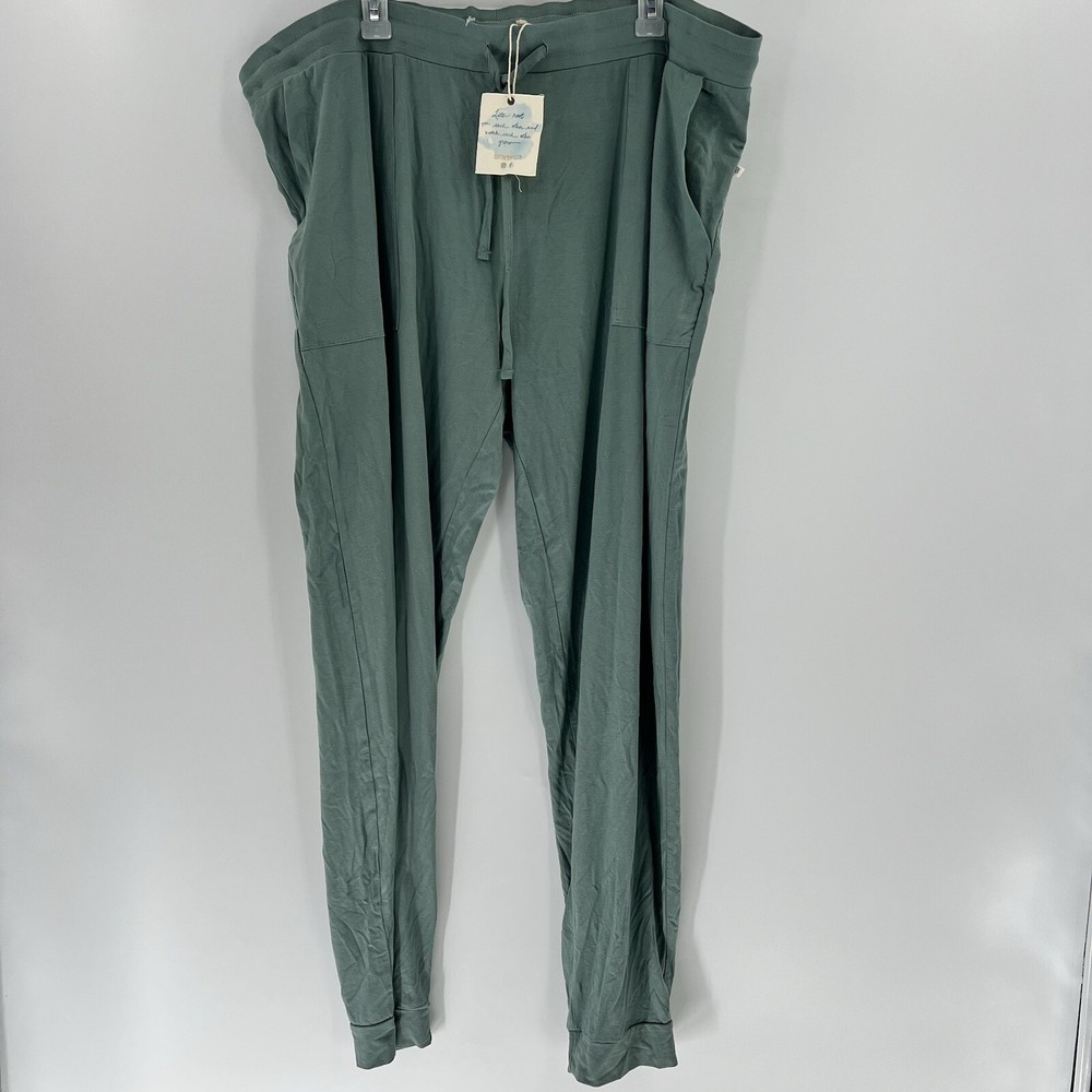 Tiny roots tiny revival bamboo lounge joggers super soft comfy plus size 2XL NWT