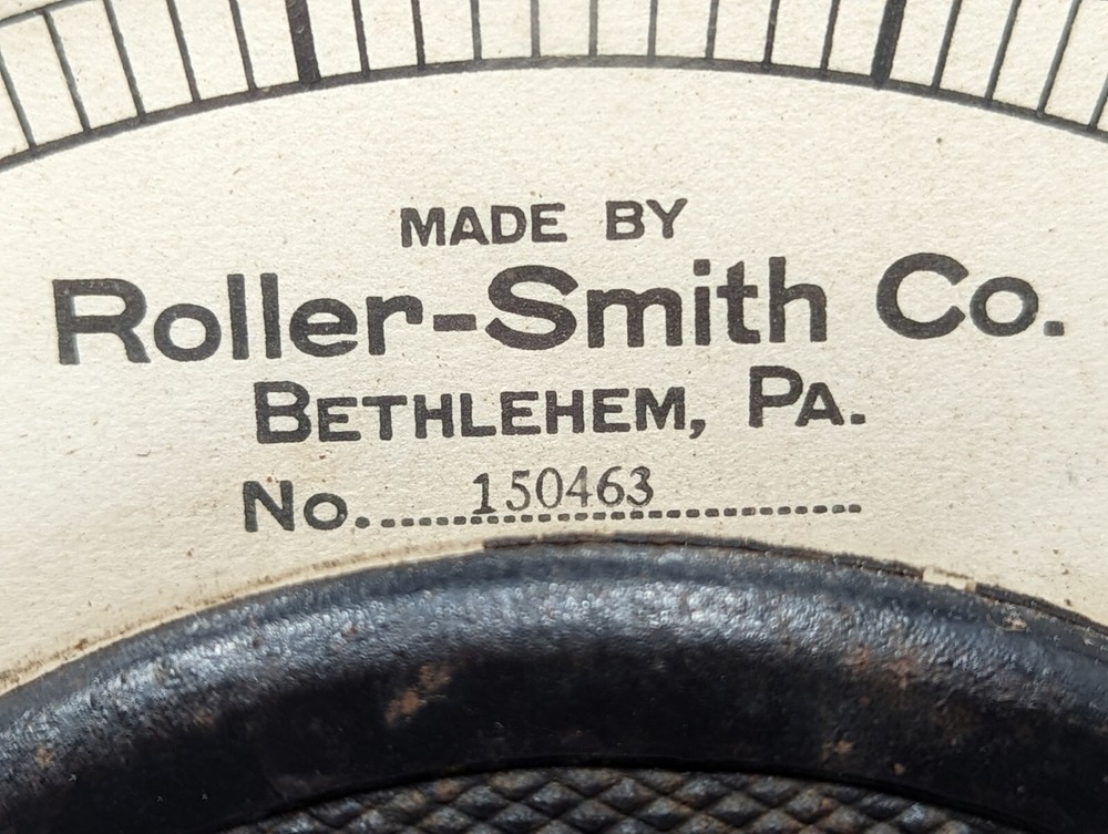 Roller Smith DC Amperes Meter USA Untested Steampunk Style