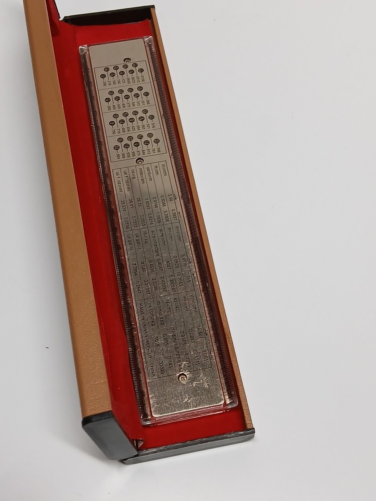 Vintage TecXon 8" Compu-Ruler RC080S Solar Calculator