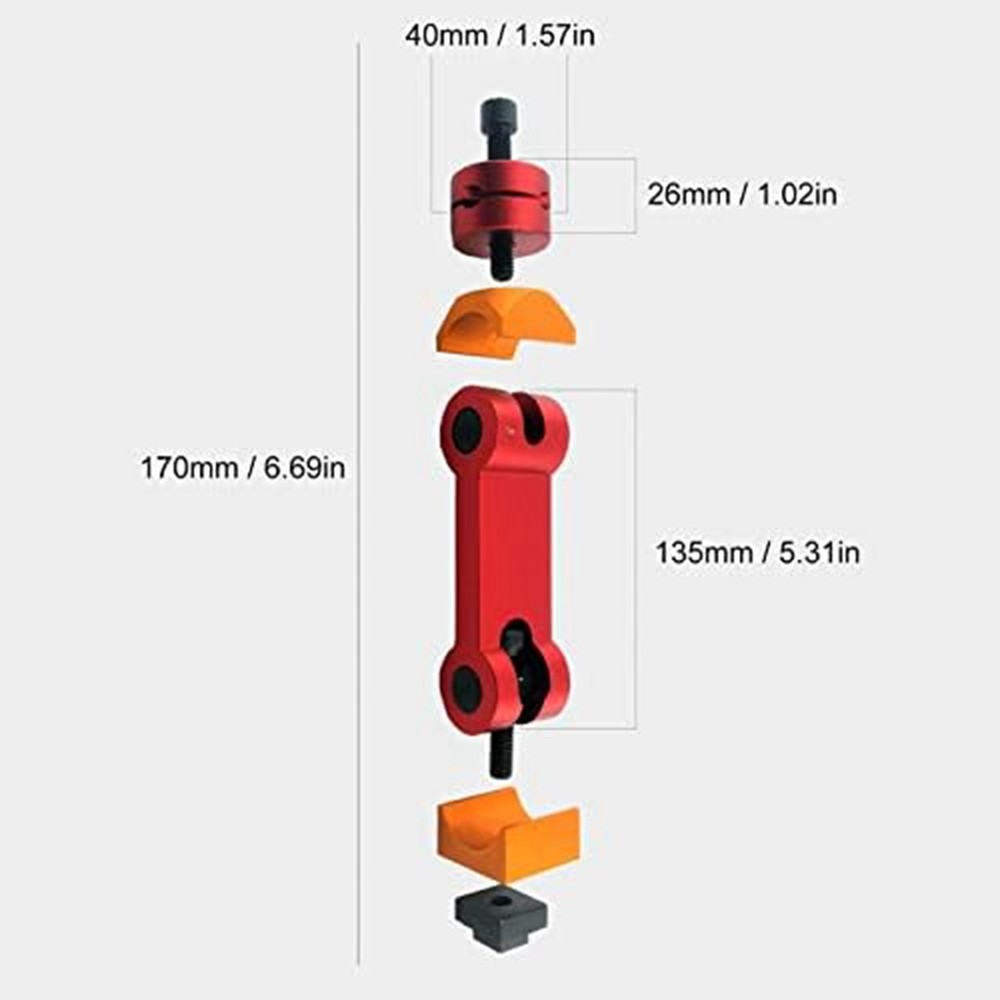 Adjustable Milling Vise Stop Work Stop Tool Part Workpiece V8U78687
