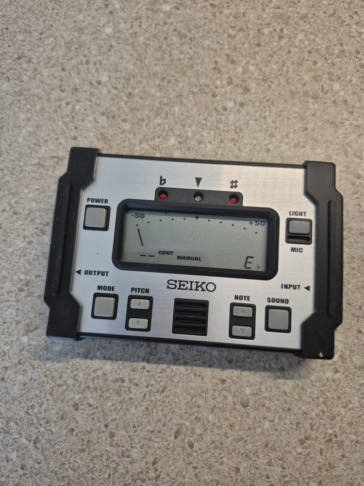 Seiko Sat800 Durable Style Chromatic Tuner
