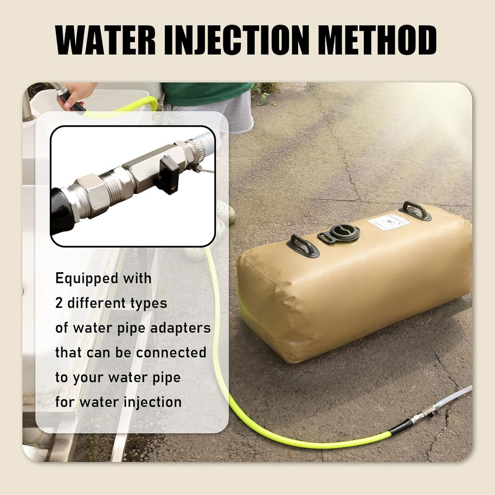 Drinking Water Storage Container,Portable Water Storage Bladder, RV Foldable Wat