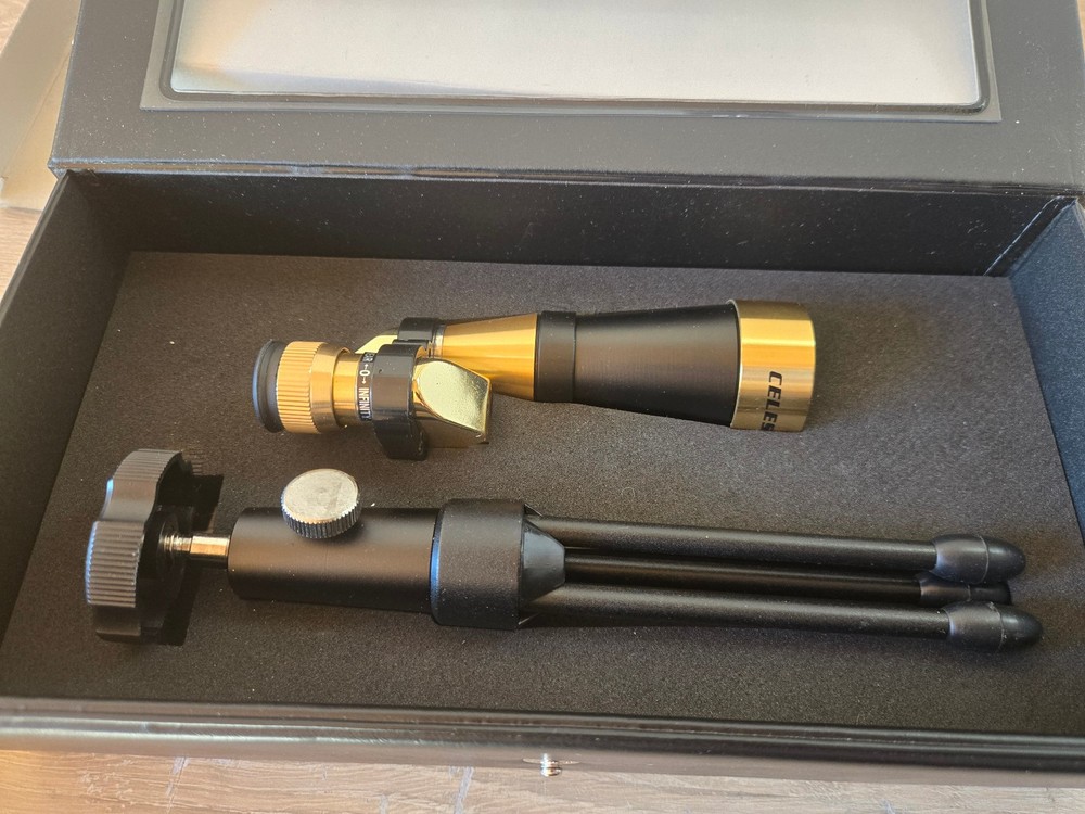 Celestron 1.2"/30mm Brass Mini Hand Scope Portable