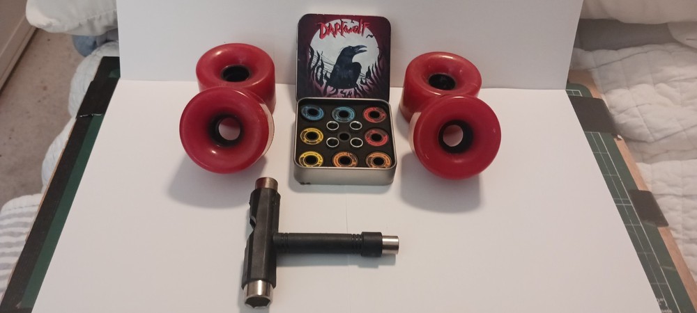 new skateboard wheels and bearings