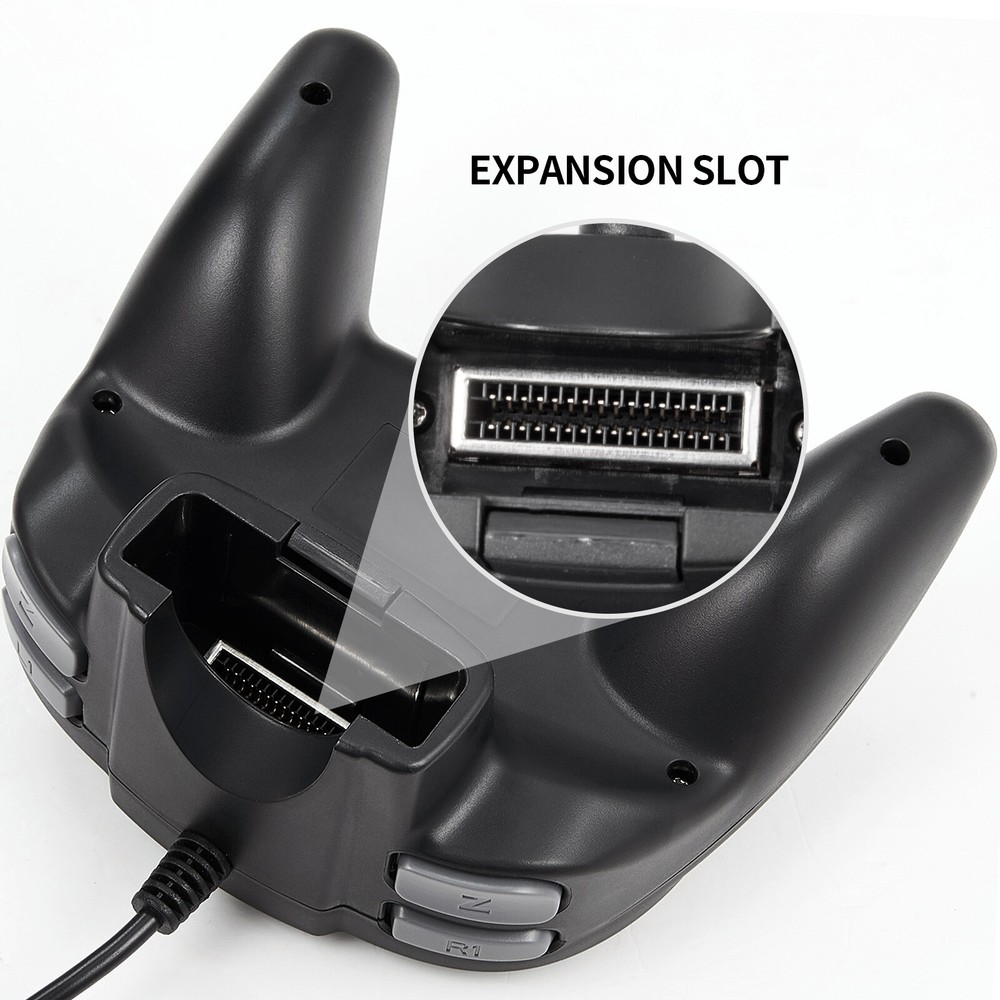 Wired N64 Gaming Controller Classic Retro Bit Gamepad For Ultra 64 Game Console