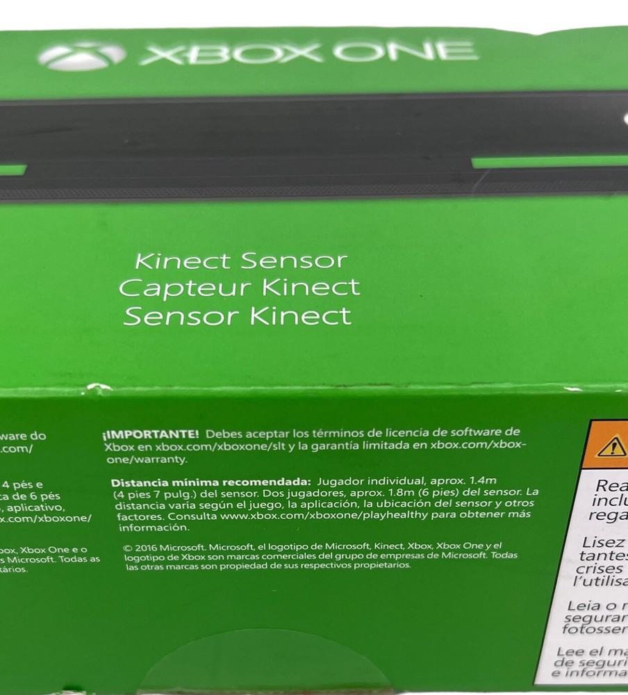 Xbox One Kinect Sensor By Microsoft With Box And Instructions Preowned Untested