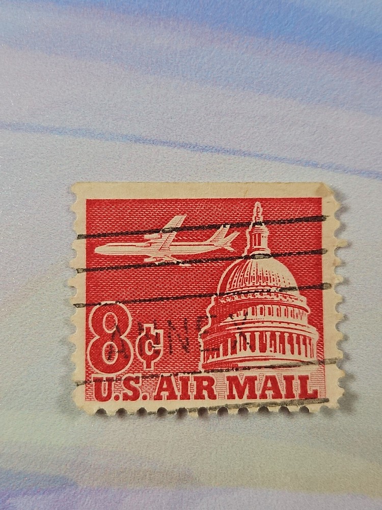 US Stamp US Air Mail 8c Used C64
