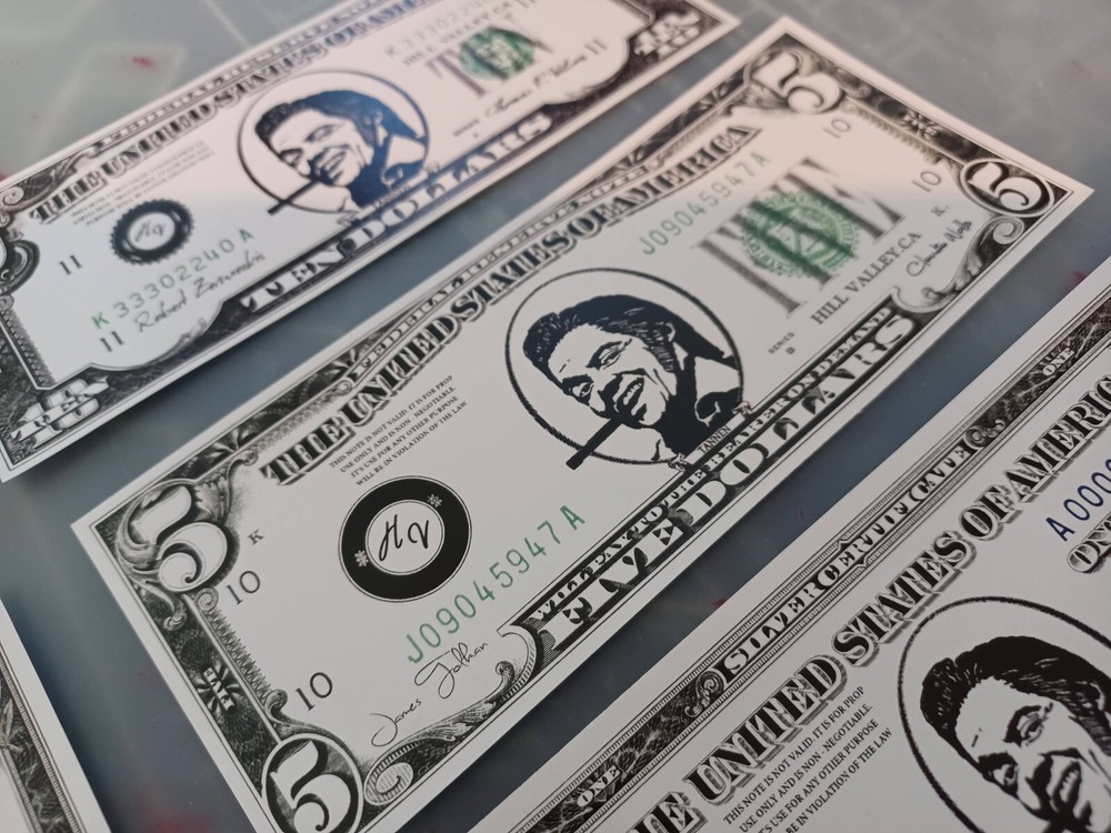 Back to the Future - Custom Made Biff Notes - Prop - Cosplay - Novelty