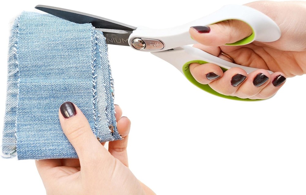 Durable 9" Carbo-Titanium Scissors - Ergonomic Handle for Comfort and Control