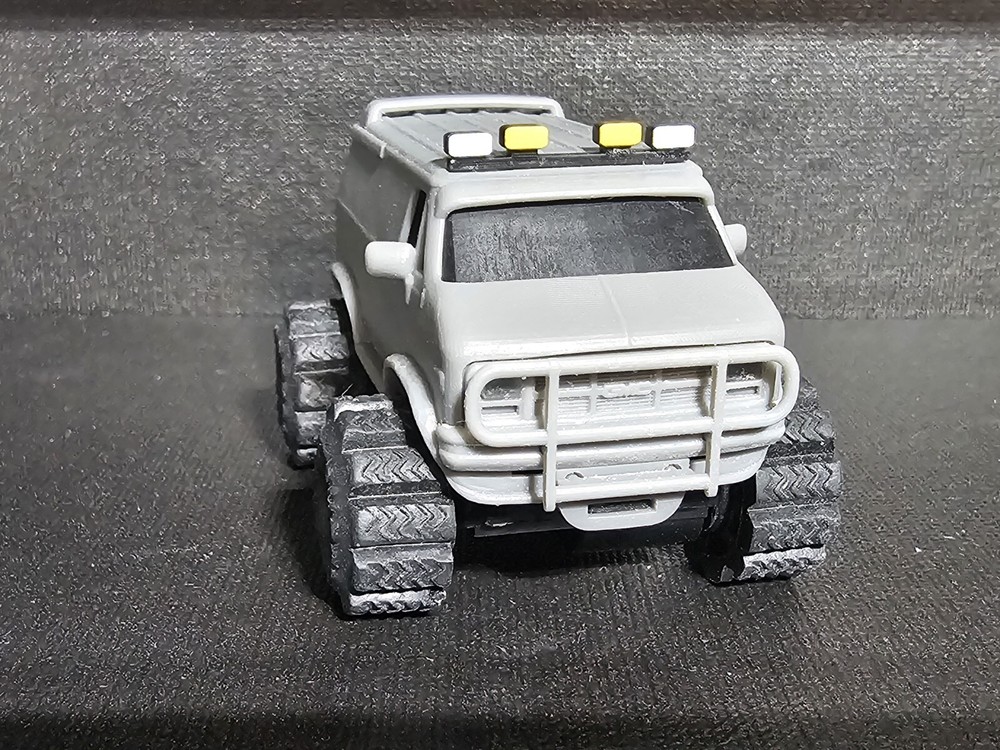 Schaper Stomper Custom Resin Printed A-team Van