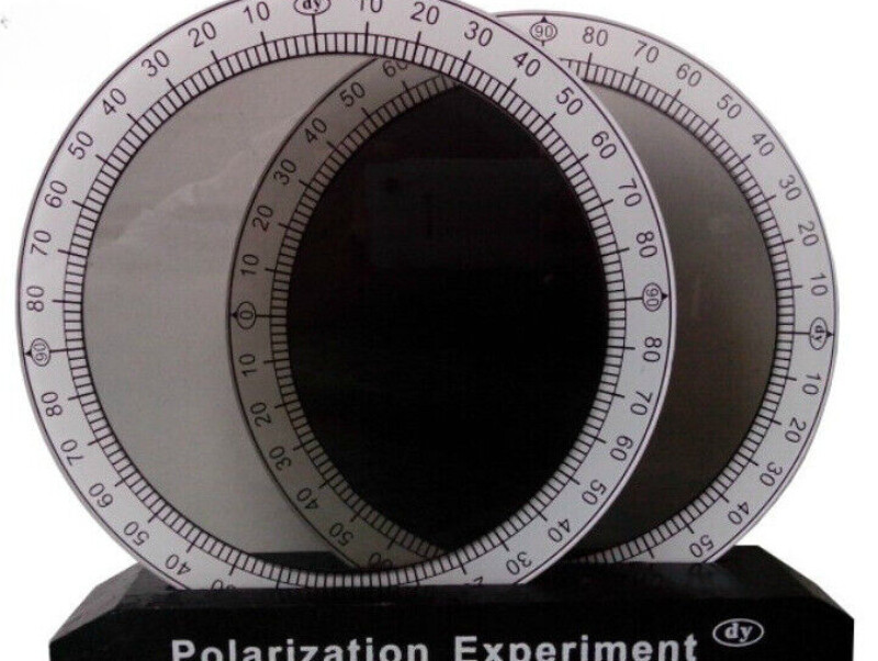 Polarization of light Polarizing Tablet Experimental Polarizing Tablet Show