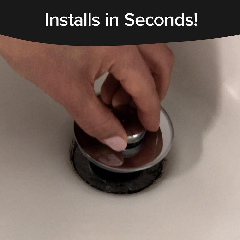 2 in 1 Drain Magic Universal Sink Stopper, Instantly Replace Broken Stoppers USA