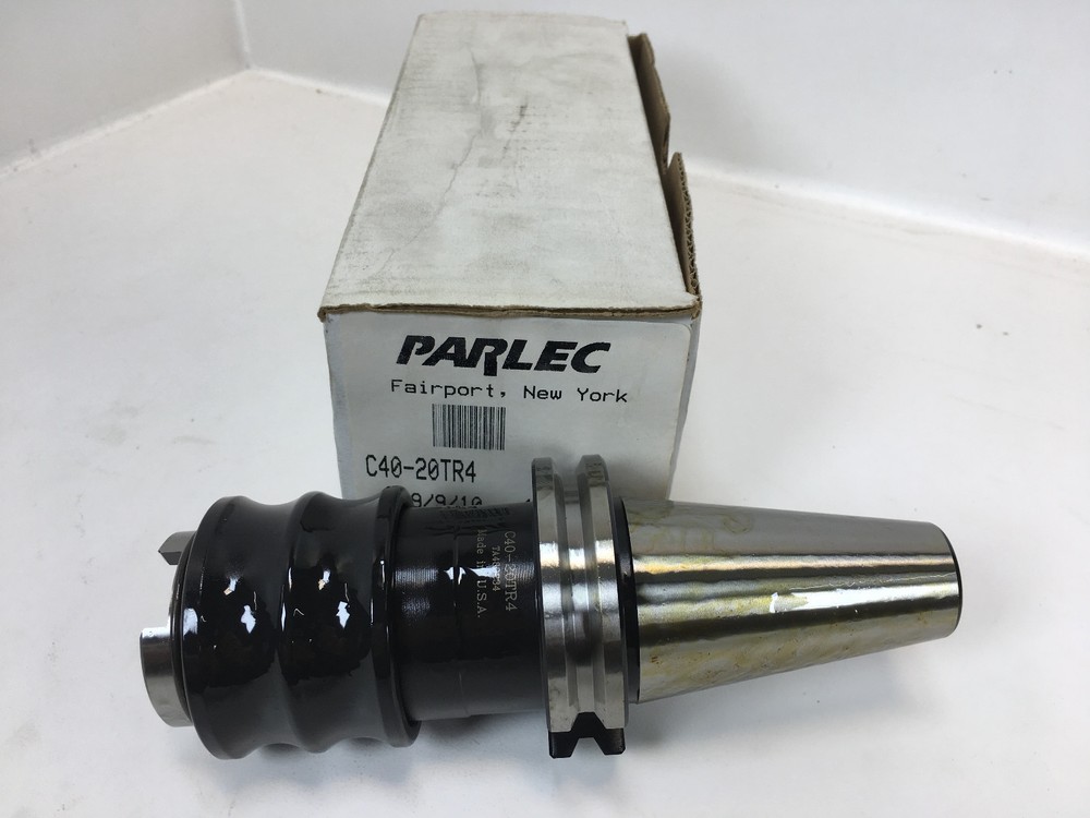 Parlec C40-20TR4 Shank Cat 40 Rigid Tapping Chuck And Holder 5/16 C40-20TR4 New
