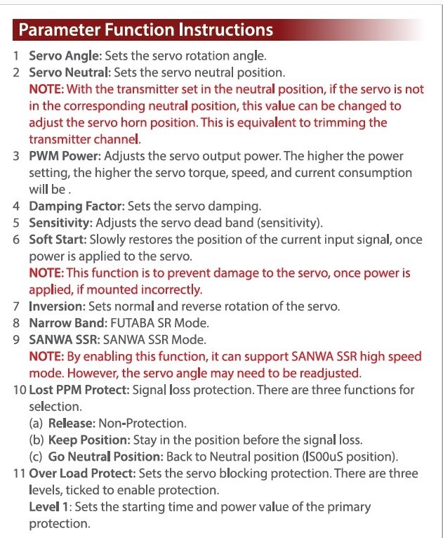 Fantom FR720 20KG Super D High Torque HV Low Profile Programmable Servo