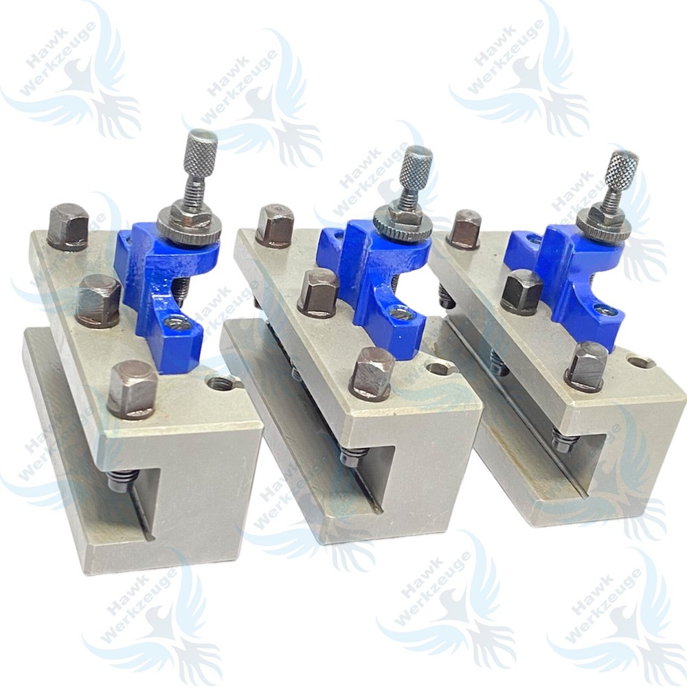 New Multifix Tools 40 Position Mini Lathe Quick Change Tool Post Holders 5Pc Set