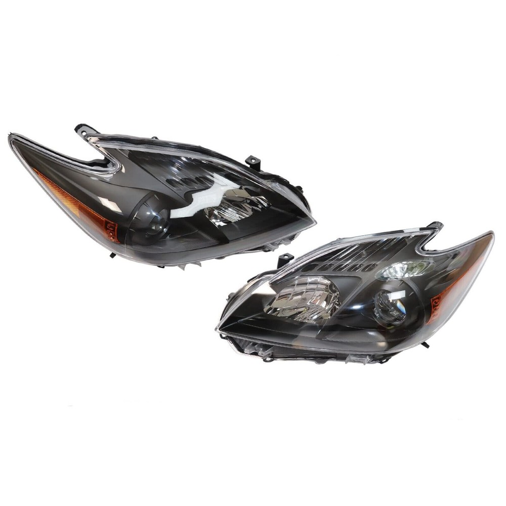 Front Headlight Halogen for Prius 2010-2011 Driver Passenger Side