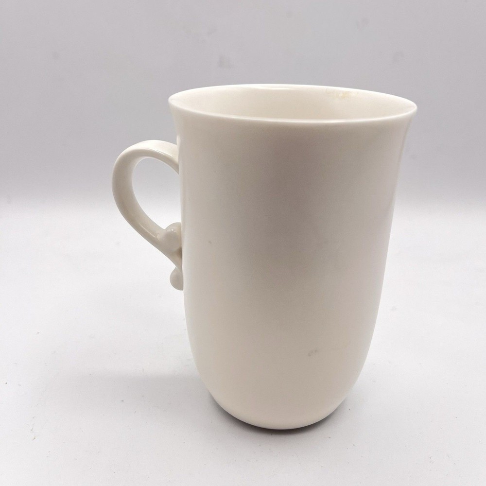 Teavana Tea Cup Floating Flower Pattern Fine Porcelain - Mug Only