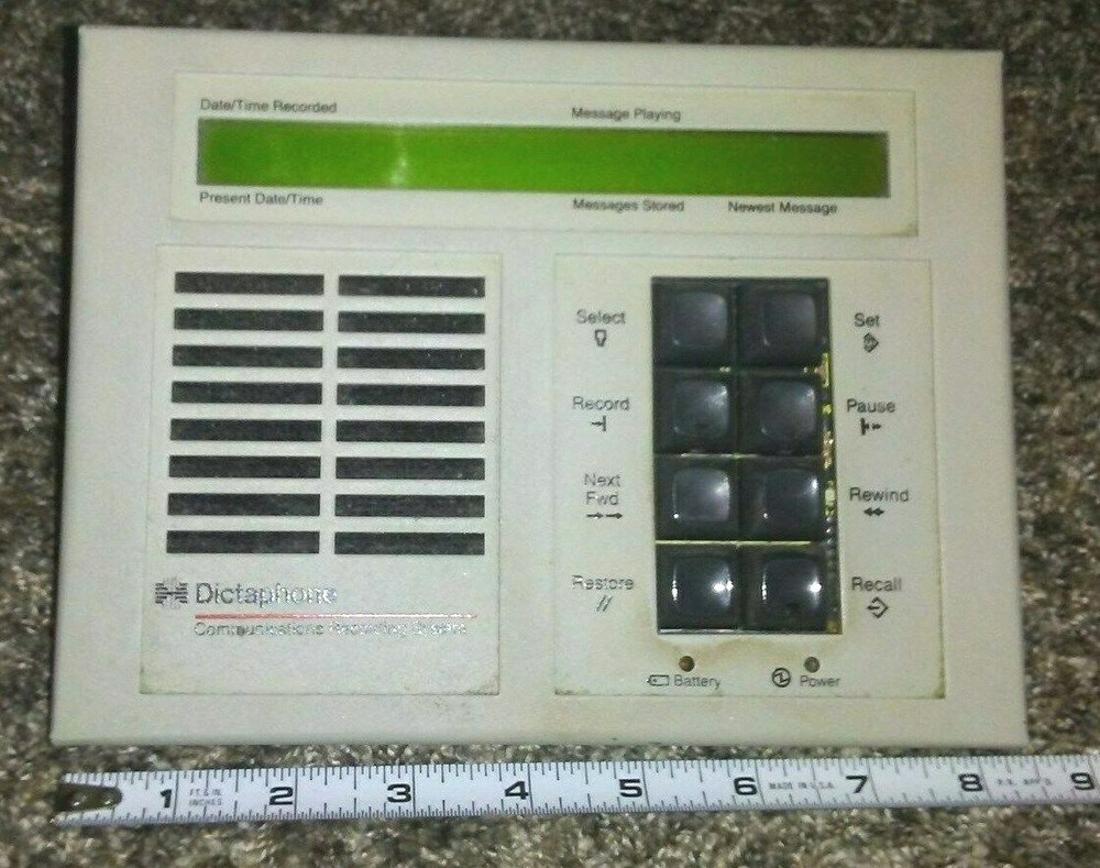 Dictaphone Control /Controller Recording System 911