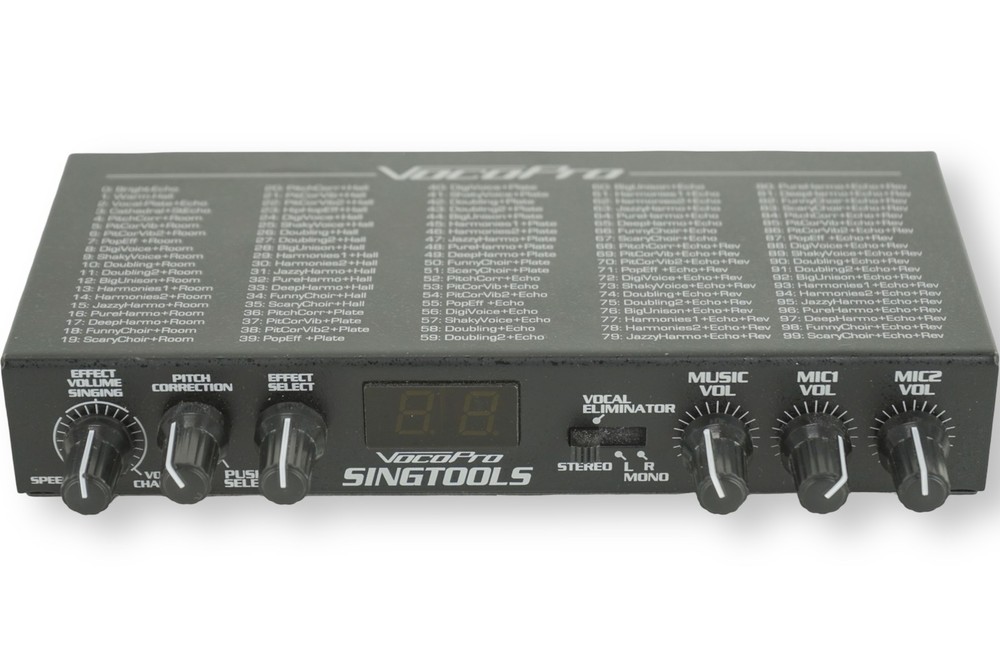 VocoPro SingTools Vocal Effects Mixer -  NO OUTPUT