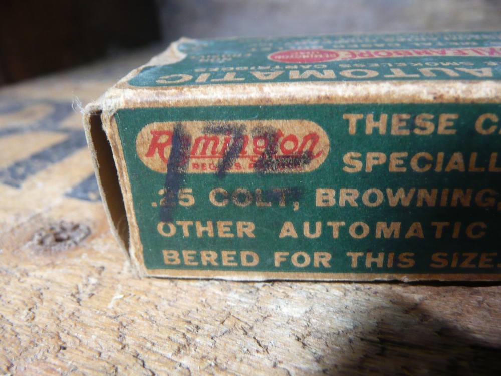 Vintage Kleanbore Empty Boxes .25 and .22