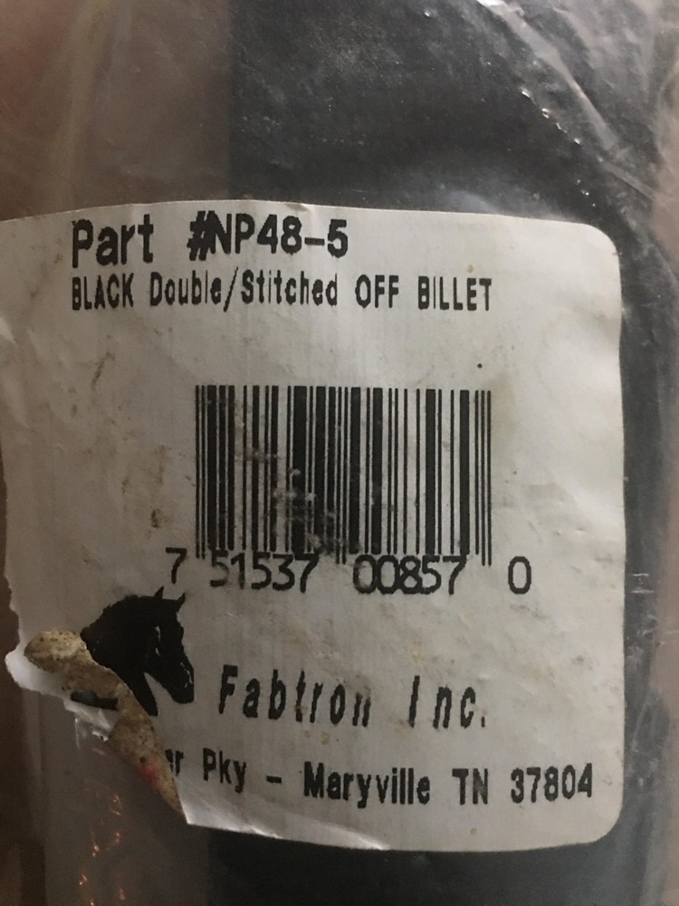 Nylon Off Billet Western Black