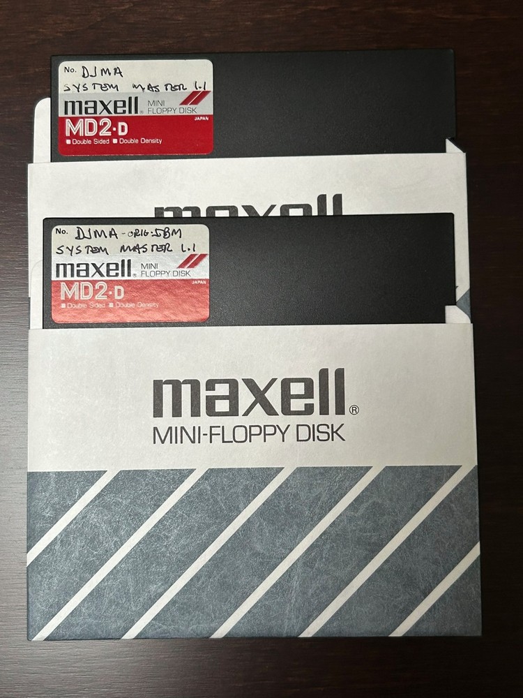 Market Analyzer PLUS by Dow Jones - Version 1 Vintage Software for IBM PC