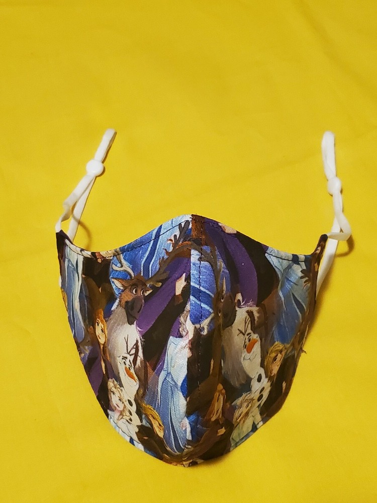 Kids Frozen Adjustable Face Mask