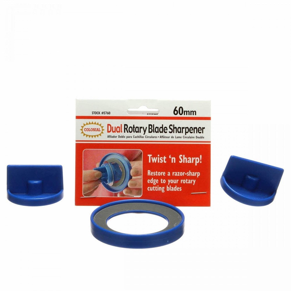 Dual Rotary Blade Sharpener, 60 mm, from Colonial #5760