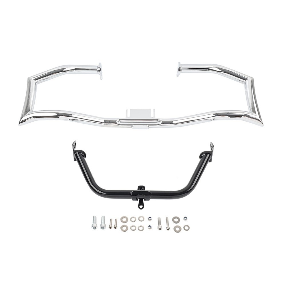 Engine Guard Crash Bar Support Bracket For Harley Road Glide FLTRX 15-23