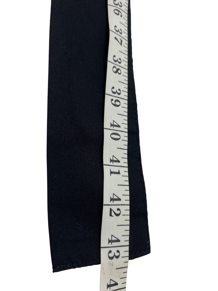 Black Ninja Headband With Gold Embroidered Figure & Text A389