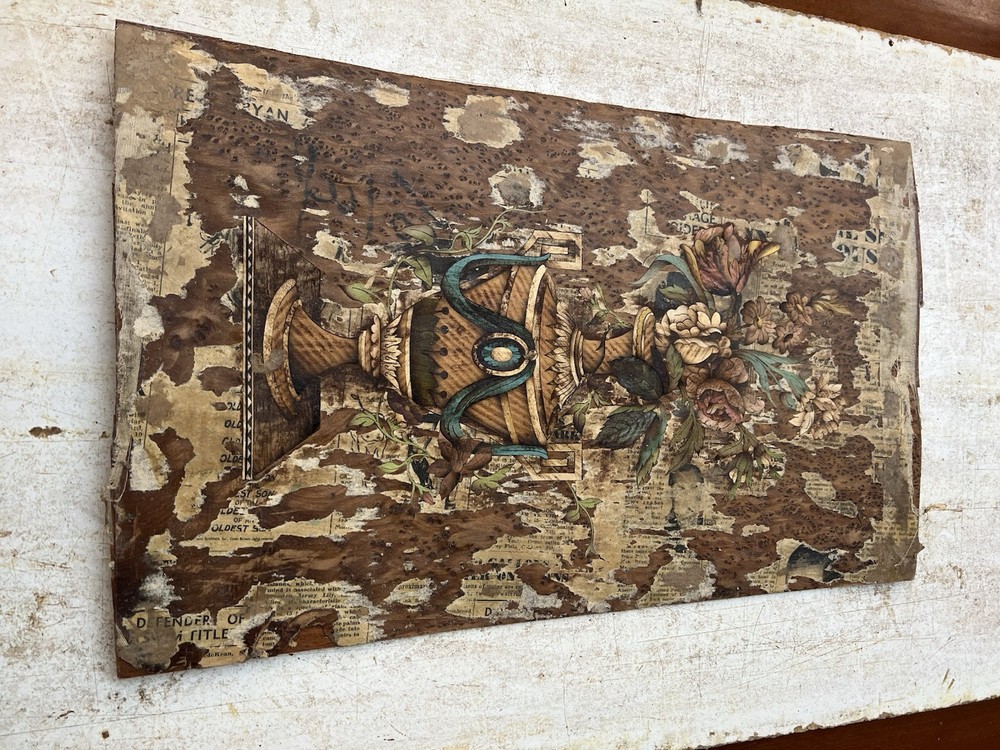 Gorgeous Decorative Marquetry Panel