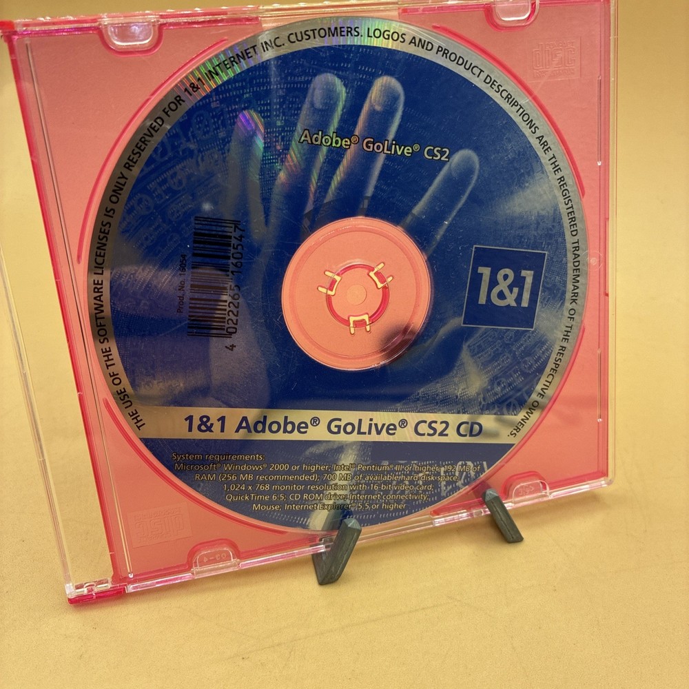 Adobe GoLive CS2 1 & 1 Adobe GoLive CS2 CD 2000