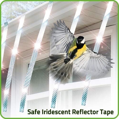 Versatile 350 ft Scare Tape for Effective Bird Control – Safe & Durable Solution