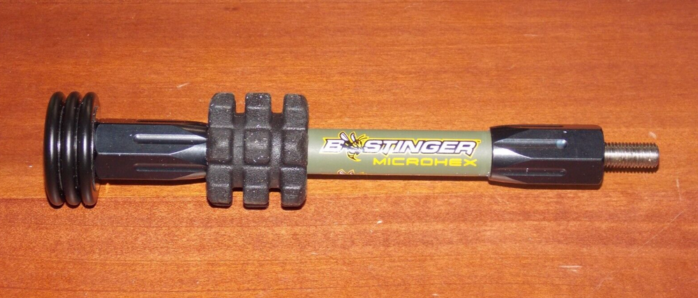Bee Stinger MicroHex 6" Stabilizer in Olive Green- B Stinger