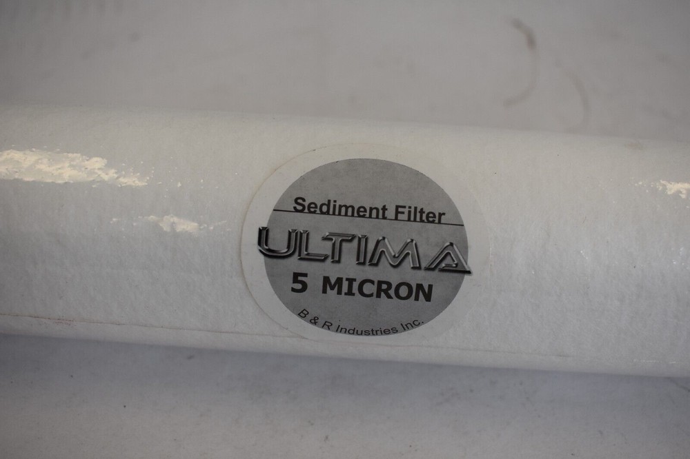 2 Pack Ultima 5 Micron Sediment Filter 2.5" x 20" B&R Industries