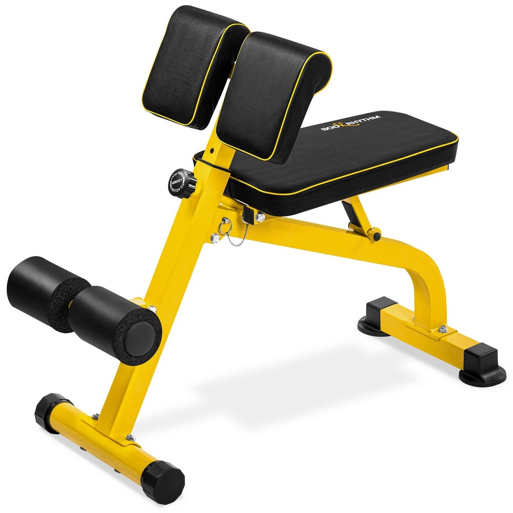 BODYRHYTHM Compact Adjustable Weighted Bench for Full Body Strength Training,...
