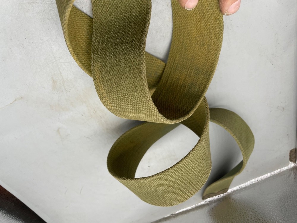 WW1 1908 Pattern British Army Webbing Shoulder Strap in Khaki- 49" Long Original