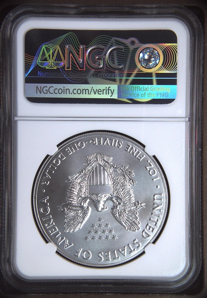 2019 Bullion Silver Eagles NGC MS-70