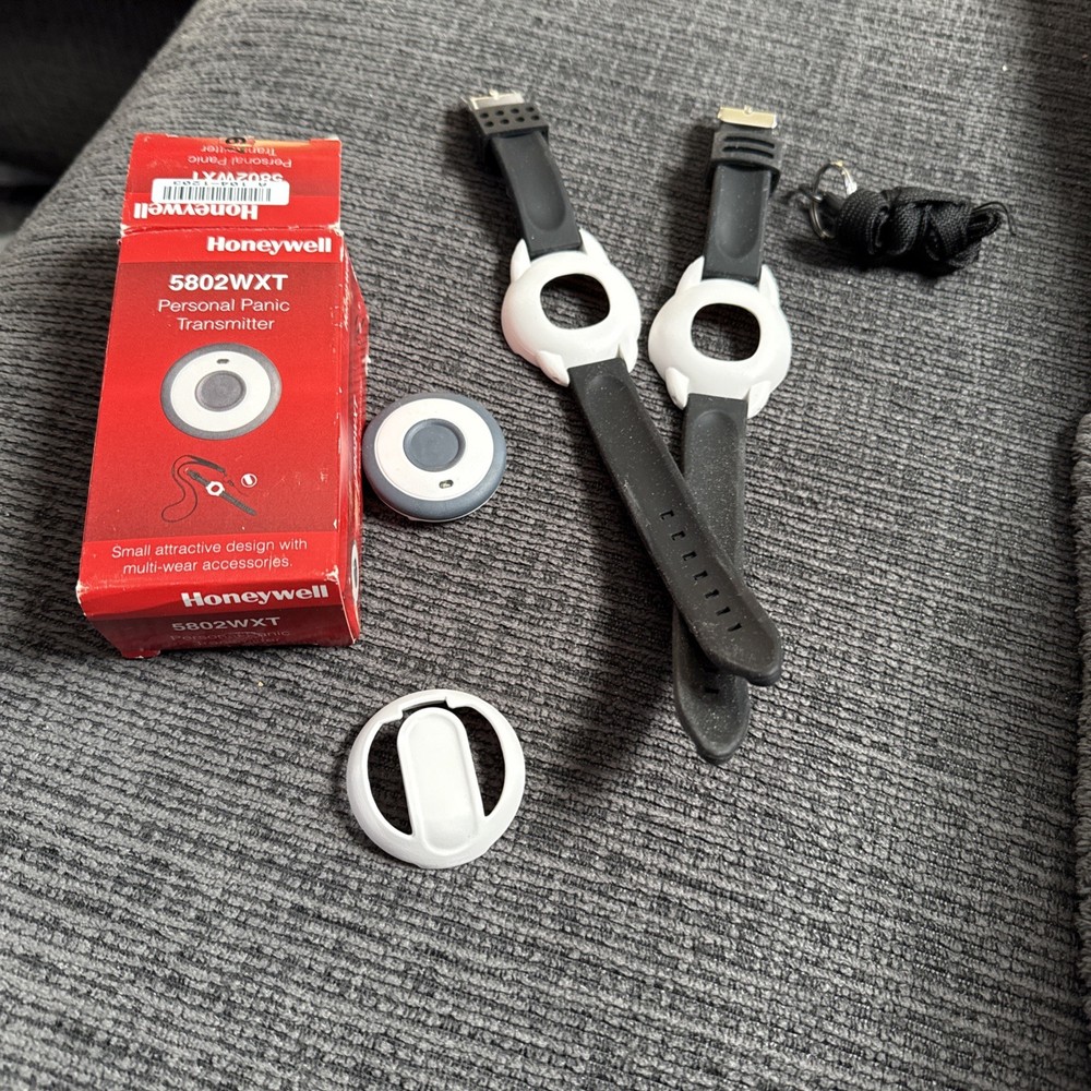 Honeywell 5802WXT Single-Button Wireless Personal Panic Transmitter - White