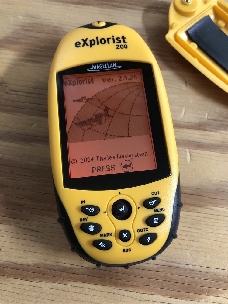 Magellan Explorist 200 Handheld Portable GPS Navigation System With Case