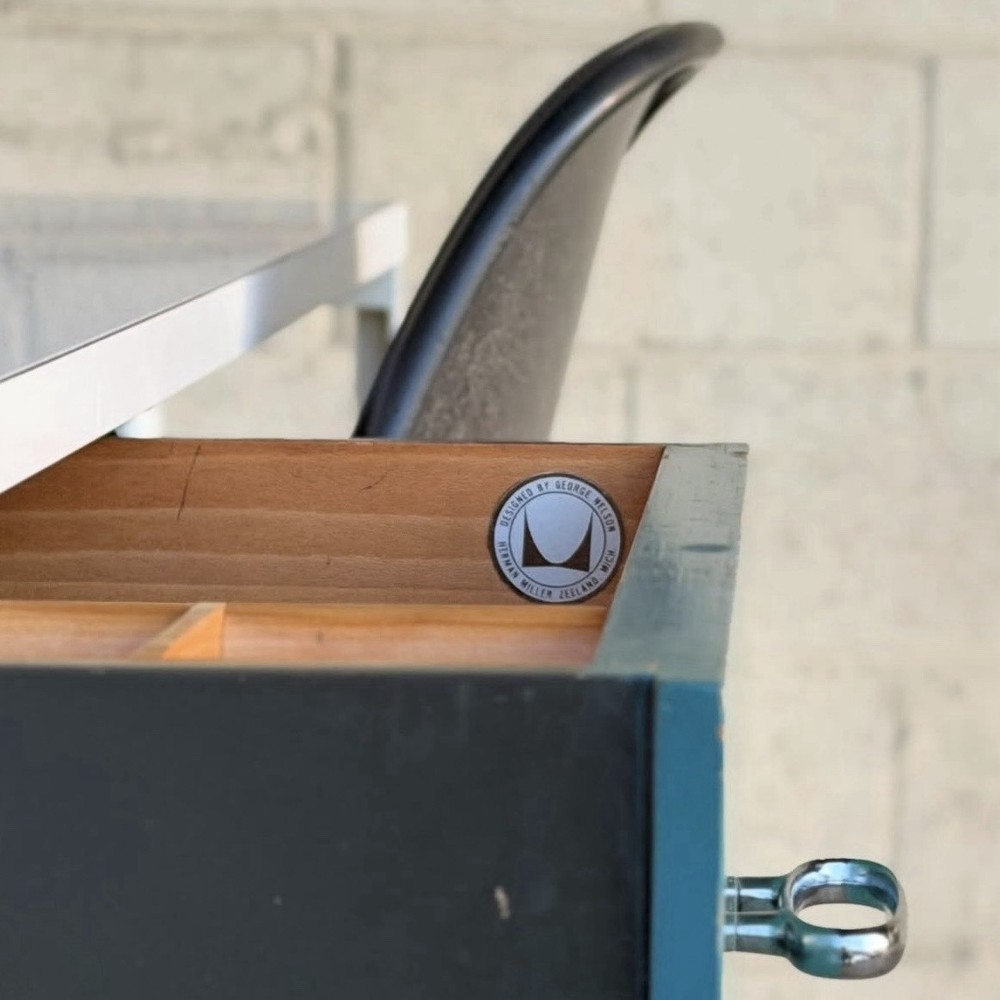George Nelson Steel Frame Desk