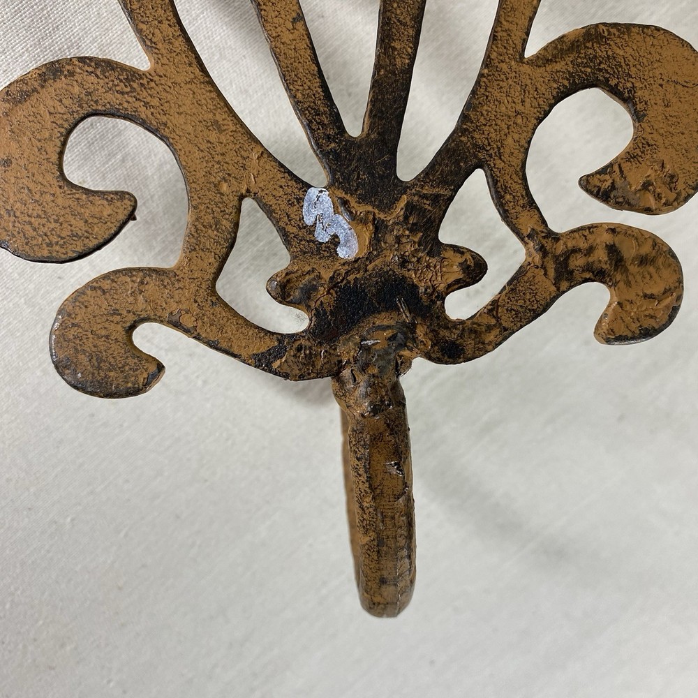 Cast Iron Wall Coat Hook 7”