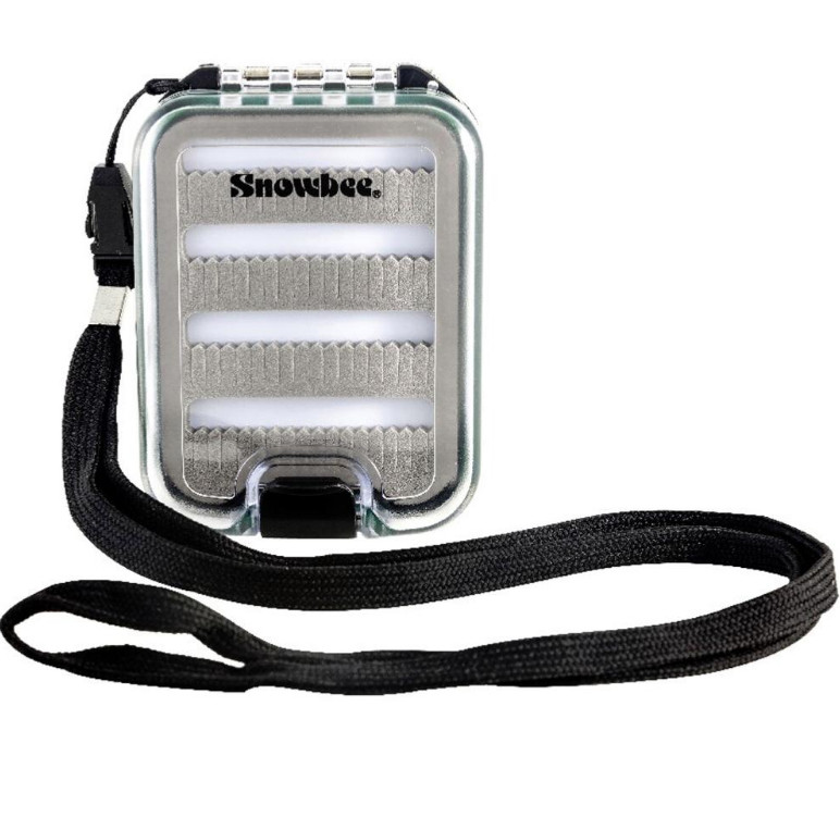 Fly Box, SNOWBEE EASY-VUE WATERPROOF FLY BOX, clear fly box,