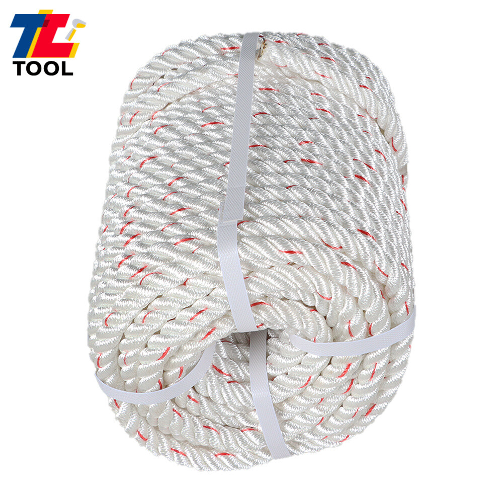 8900Lbs 5/8"×150' Double Braid Polyester Arborist Bull Rope Pulling Rigging Line